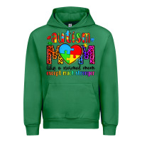Emerald autism mom like a normal mom except much stronger Urban Hoodie - Artiststas