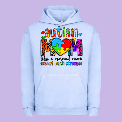 Autism Mom Like A Normal Mom Except Much Stronger Urban Hoodie Designed By Artiststas