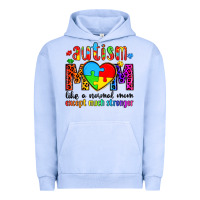 Pigment Grape Ice autism mom like a normal mom except much stronger Urban Hoodie - Artiststas