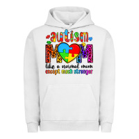 Pigment Lunar Rock autism mom like a normal mom except much stronger Urban Hoodie - Artiststas