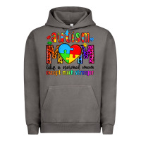 Pigment Tornado autism mom like a normal mom except much stronger Urban Hoodie - Artiststas