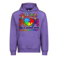 Tulip autism mom like a normal mom except much stronger Urban Hoodie - Artiststas