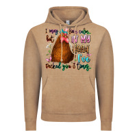 Vintage Coffee i may look calm but in my head ive pecked you 3 ti Vintage Hoodie - JahusDesignShop
