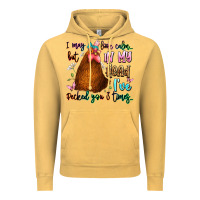 Vintage Mustard i may look calm but in my head ive pecked you 3 ti Vintage Hoodie - JahusDesignShop