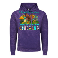 Cloud Purple i googled my symptoms turns out i need more chicke Vintage Hoodie - RanaPortraitStore