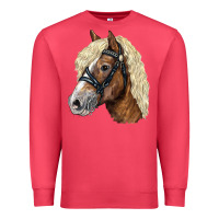 Cardinal Haflinger Avelignese Horse Premium Sweatshirt - LillyAllenDesigns