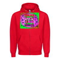 Red freak in the sheets mouse pad Zipper Hoodie - BundleAndBundleShop