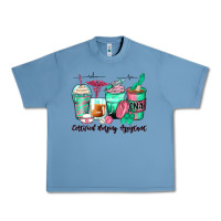 Pebble Blue certified nursing assistant coffee cups Urban Heavy Tee - Zillion Design Studio