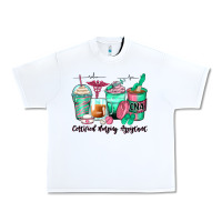 White certified nursing assistant coffee cups Urban Heavy Tee - Zillion Design Studio