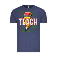 Vintage Denim teach Vintage Tee - texasbilliewilder