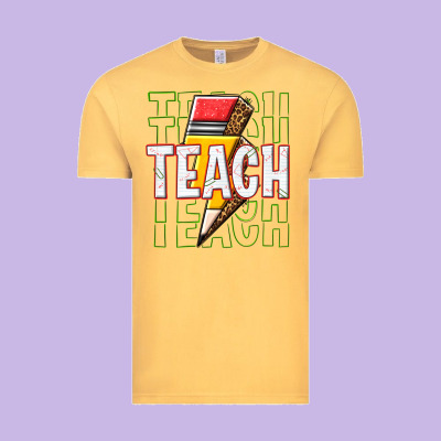 Teach Vintage Tee Designed By Texasbilliewilder