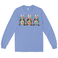 Colony Blue western bunny gnome Long Sleeve Tee - RacoonDesign