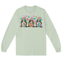 Matcha western bunny gnome Long Sleeve Tee - RacoonDesign