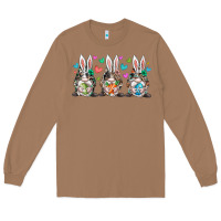 Toasted Coconut western bunny gnome Long Sleeve Tee - RacoonDesign
