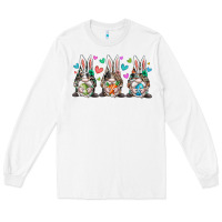 White western bunny gnome Long Sleeve Tee - RacoonDesign