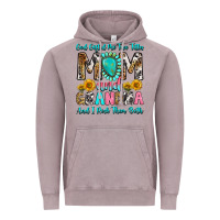 Vintage Zinc god gifted me two titles mom and grandma and i roc Vintage Hoodie - RanaPortraitStore