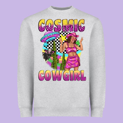 Heavyweight Sweatshirt cosmic cowgirl