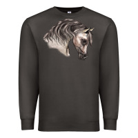 Smoke Arabian Horse Premium Sweatshirt - LillyAllenDesigns