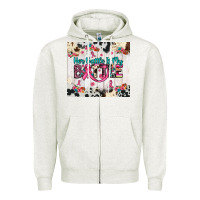 Oatmeal Heather her battle is my battle Zipper Hoodie - JahusDesignShop