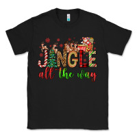 Black jingle all the way Classic Tee - FaDigitalArtStudio
