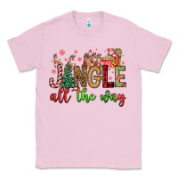 Bubblegum Pink jingle all the way Classic Tee - FaDigitalArtStudio