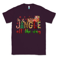 Plum jingle all the way Classic Tee - FaDigitalArtStudio