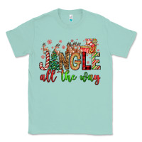 Seafoam jingle all the way Classic Tee - FaDigitalArtStudio