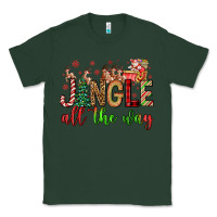 Sports Green jingle all the way Classic Tee - FaDigitalArtStudio