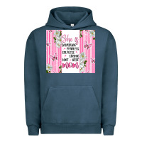 Pigment Midnight Navy mother's day inspirational quotes Urban Hoodie - Artiststas