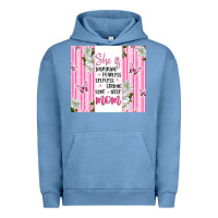 Pigment Pebble Blue mother's day inspirational quotes Urban Hoodie - Artiststas