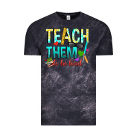 Cloud Black teach them to be kind Vintage Tee - texasbilliewilder