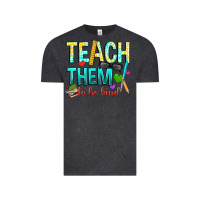 Vintage Black teach them to be kind Vintage Tee - texasbilliewilder