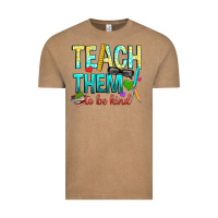 Vintage Coffee teach them to be kind Vintage Tee - texasbilliewilder