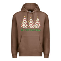 Chestnut oh christmas tree cake Premium Hoodie - MaliasSmallBusiness