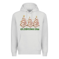 Dove Grey oh christmas tree cake Premium Hoodie - MaliasSmallBusiness