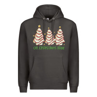Smoke oh christmas tree cake Premium Hoodie - MaliasSmallBusiness