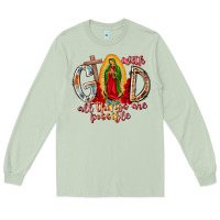 Matcha With God All Things Are Possible Long Sleeve Tee - RacoonDesign