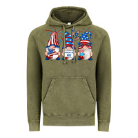 Fourth Of July Gnomes Vintage Hoodie | Teevron
