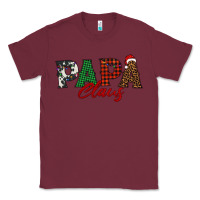 Burgundy papa claus Classic Tee - BarkalooDesign