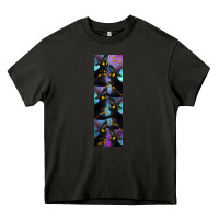 Asphalt Black Cat Halloween Heavy Core Tee - LillyAllenDesigns