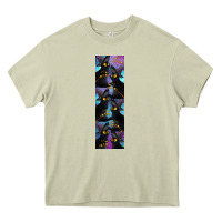 Mossy Black Cat Halloween Heavy Core Tee - LillyAllenDesigns