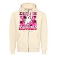 Sandshell save the boobies Zipper Hoodie - Artiststas
