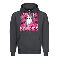 Smoke save the boobies Zipper Hoodie - Artiststas