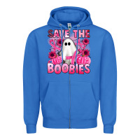 True Royal save the boobies Zipper Hoodie - Artiststas