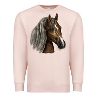 Pale Pink Tennessee Horse Premium Sweatshirt - LillyAllenDesigns