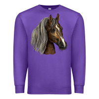 Purple Tennessee Horse Premium Sweatshirt - LillyAllenDesigns