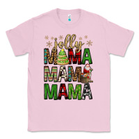 Bubblegum Pink jolly mama mama mama Classic Tee - FaDigitalArtStudio