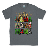 Charcoal Heather jolly mama mama mama Classic Tee - FaDigitalArtStudio