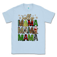 Dusty Blue jolly mama mama mama Classic Tee - FaDigitalArtStudio