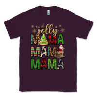 Plum jolly mama mama mama Classic Tee - FaDigitalArtStudio